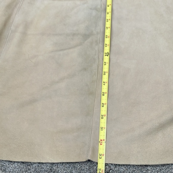 Suede Eileen Fisher Long Jacket/Topper size XL - Picture 13 of 14